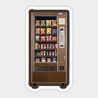 Nostalgic Vintage Vending Machine Sticker